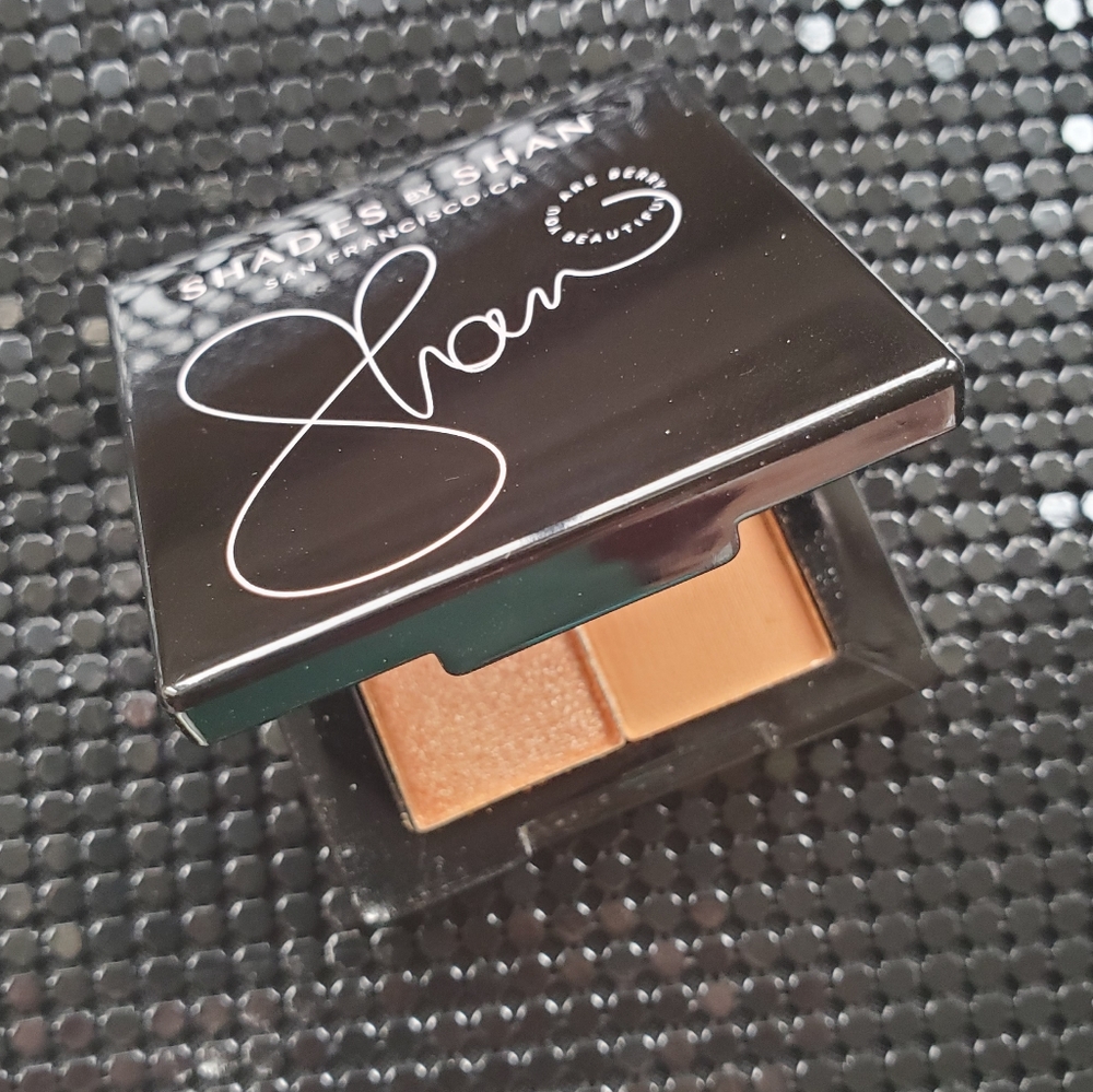 5/$25 🆕️Shades by Shan Eyeshadow Duo Honey/Peach Tangerine - Picture 7 of 7